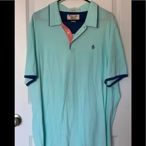Penguin Polo, light turquoise , Classic Fit, XXL